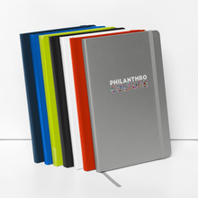 Load image into Gallery viewer, PhilanthroCulture Hardcover bound notebook