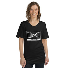 Load image into Gallery viewer, Philanthropy Is In My DNA Unisex Short Sleeve V-Neck T-Shirt
