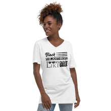 Load image into Gallery viewer, Philanthropy Is Me Unisex Short Sleeve V-Neck T-Shirt