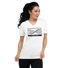 Load image into Gallery viewer, Philanthropy Is In My DNA Unisex Short Sleeve V-Neck T-Shirt