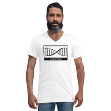 Load image into Gallery viewer, Philanthropy Is In My DNA Unisex Short Sleeve V-Neck T-Shirt