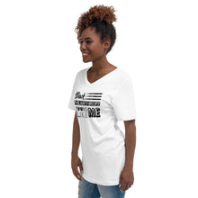 Load image into Gallery viewer, Philanthropy Is Me Unisex Short Sleeve V-Neck T-Shirt