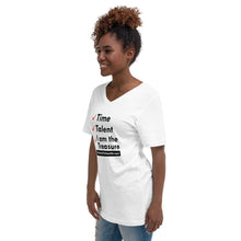 Load image into Gallery viewer, The Checkmate Unisex Short Sleeve V-Neck T-Shirt