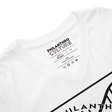Load image into Gallery viewer, Philanthropy Is In My DNA Unisex Short Sleeve V-Neck T-Shirt