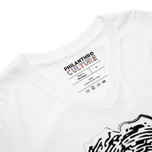 Load image into Gallery viewer, Deep Rooted Philanthropy Unisex Short Sleeve V-Neck T-Shirt