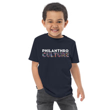 Load image into Gallery viewer, PhilanthroCulture Toddler jersey t-shirt