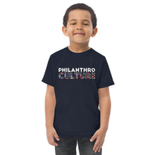 Load image into Gallery viewer, PhilanthroCulture Toddler jersey t-shirt