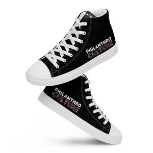 PhilanthroCulture Women’s high top canvas shoes