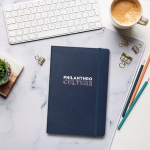 PhilanthroCulture Hardcover bound notebook