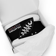 Load image into Gallery viewer, PhilanthroCulture Men’s high top canvas shoes
