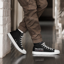 Load image into Gallery viewer, PhilanthroCulture Men’s high top canvas shoes
