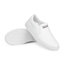 Load image into Gallery viewer, PhilanthroCulture Men’s slip-on canvas shoes
