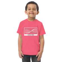 Load image into Gallery viewer, Philanthropy Is In My DNA Toddler jersey t-shirt
