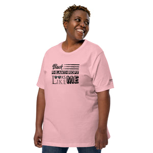 Philanthropy Is Me Unisex t-shirt to Plus Sizes