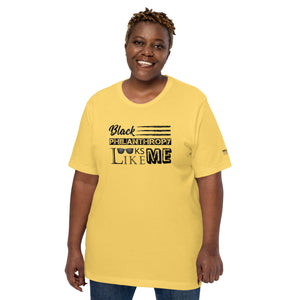 Philanthropy Is Me Unisex t-shirt to Plus Sizes