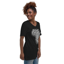 Load image into Gallery viewer, Deep Rooted Philanthropry Unisex Short Sleeve V-Neck T-Shirt
