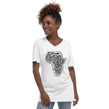 Load image into Gallery viewer, Deep Rooted Philanthropy Unisex Short Sleeve V-Neck T-Shirt
