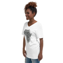 Load image into Gallery viewer, Deep Rooted Philanthropy Unisex Short Sleeve V-Neck T-Shirt
