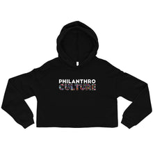 Load image into Gallery viewer, PhilanthroCulture Crop Hoodie
