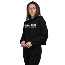 Load image into Gallery viewer, PhilanthroCulture Crop Hoodie
