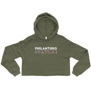 PhilanthroCulture Crop Hoodie