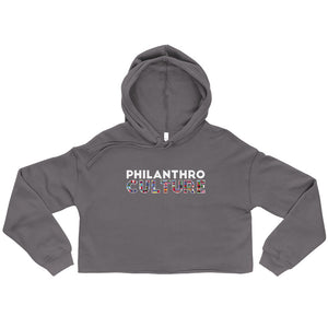 PhilanthroCulture Crop Hoodie