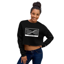 Load image into Gallery viewer, Philanthropy Is In My DNA Crop Sweatshirt
