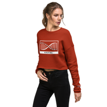 Load image into Gallery viewer, Philanthropy Is In My DNA Crop Sweatshirt
