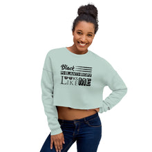 Load image into Gallery viewer, Philanthropy Is Me Crop Sweatshirt
