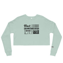 Load image into Gallery viewer, Philanthropy Is Me Crop Sweatshirt
