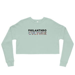 PhilanthroCulture Crop Sweatshirt