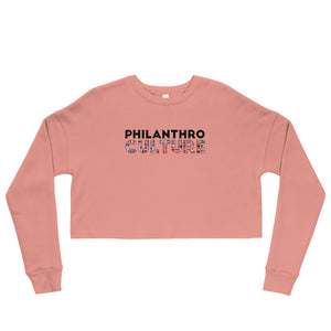 PhilanthroCulture Crop Sweatshirt