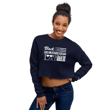 Load image into Gallery viewer, Philanthropy Is Me Crop Sweatshirt
