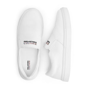 PhilanthroCulture Women’s slip-on canvas shoes