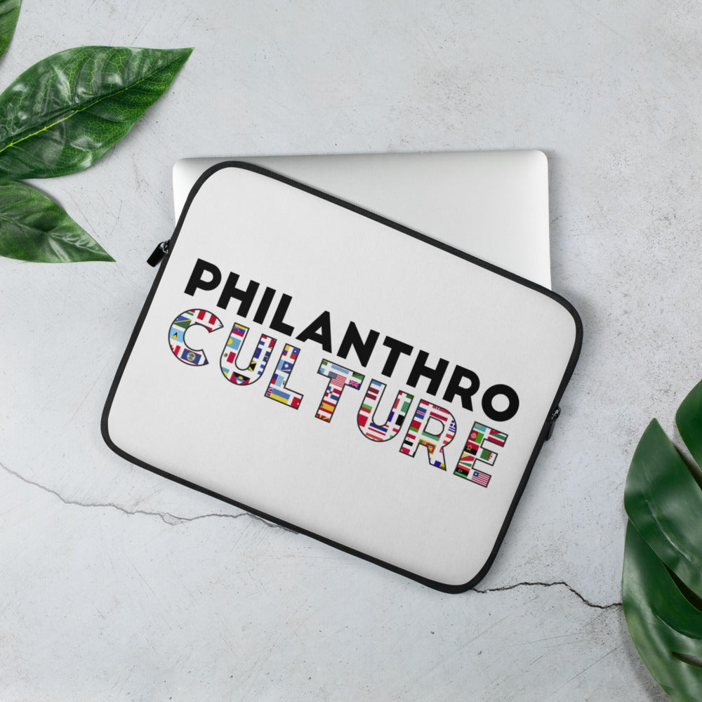 PhilanthroCulture Laptop Sleeve