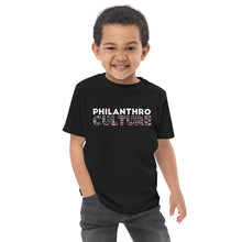 Load image into Gallery viewer, PhilanthroCulture Toddler jersey t-shirt
