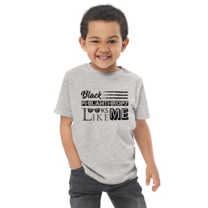 Philanthropy is Me Toddler jersey t-shirt