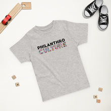 Load image into Gallery viewer, PhilanthroCulture Toddler jersey t-shirt
