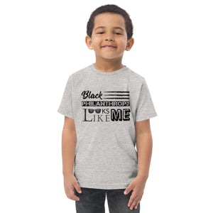 Philanthropy is Me Toddler jersey t-shirt