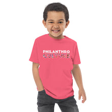 Load image into Gallery viewer, PhilanthroCulture Toddler jersey t-shirt
