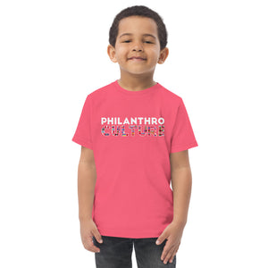 PhilanthroCulture Toddler jersey t-shirt