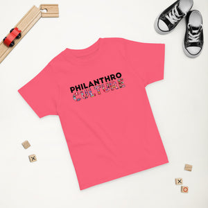 PhilanthroCulture Toddler jersey t-shirt