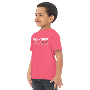 PhilanthroCulture Toddler jersey t-shirt