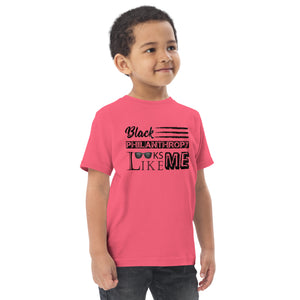 Philanthropy is Me Toddler jersey t-shirt