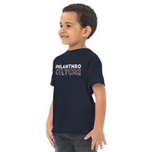 Load image into Gallery viewer, PhilanthroCulture Toddler jersey t-shirt
