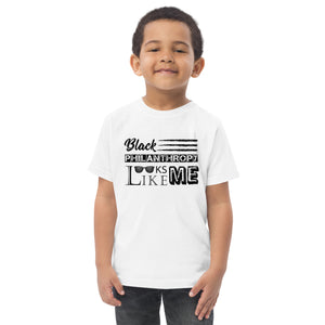 Philanthropy is Me Toddler jersey t-shirt