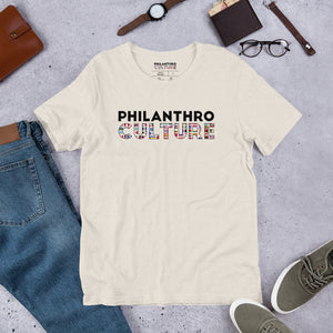 PhilanthroCulture Short-sleeve unisex t-shirt