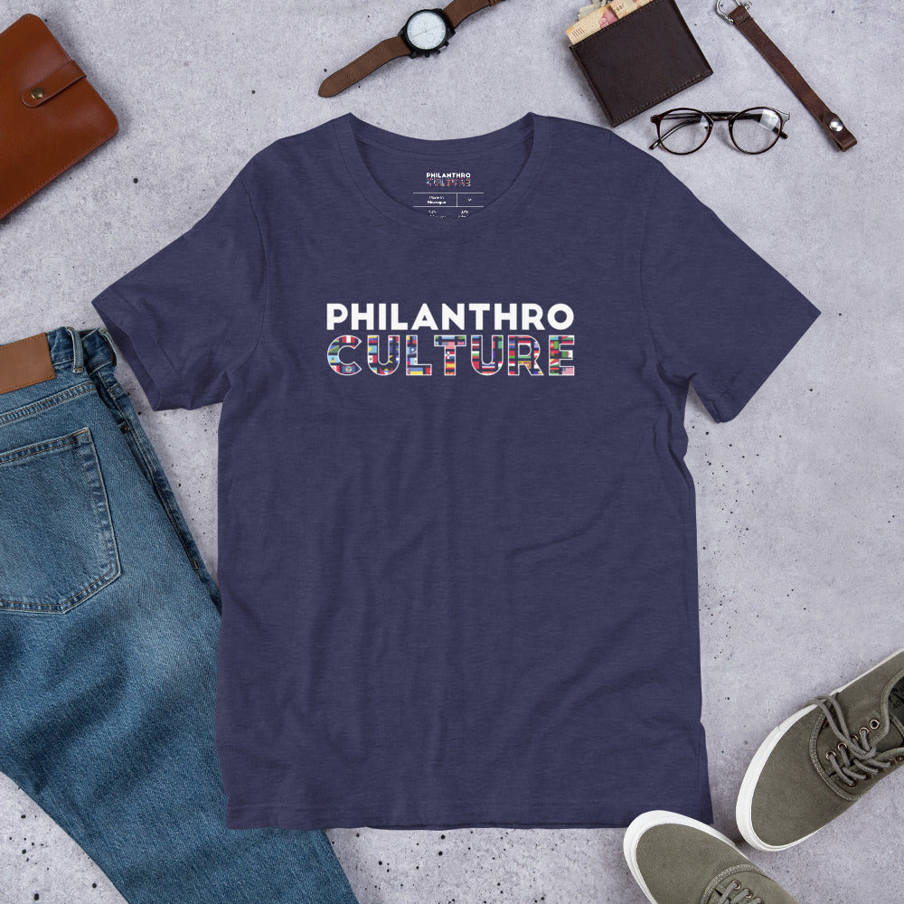 PhilanthroCulture Short-sleeve unisex t-shirt