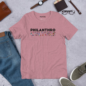 PhilanthroCulture Short-sleeve unisex t-shirt