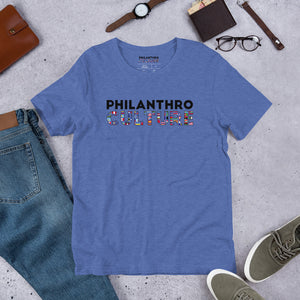 PhilanthroCulture Short-sleeve unisex t-shirt